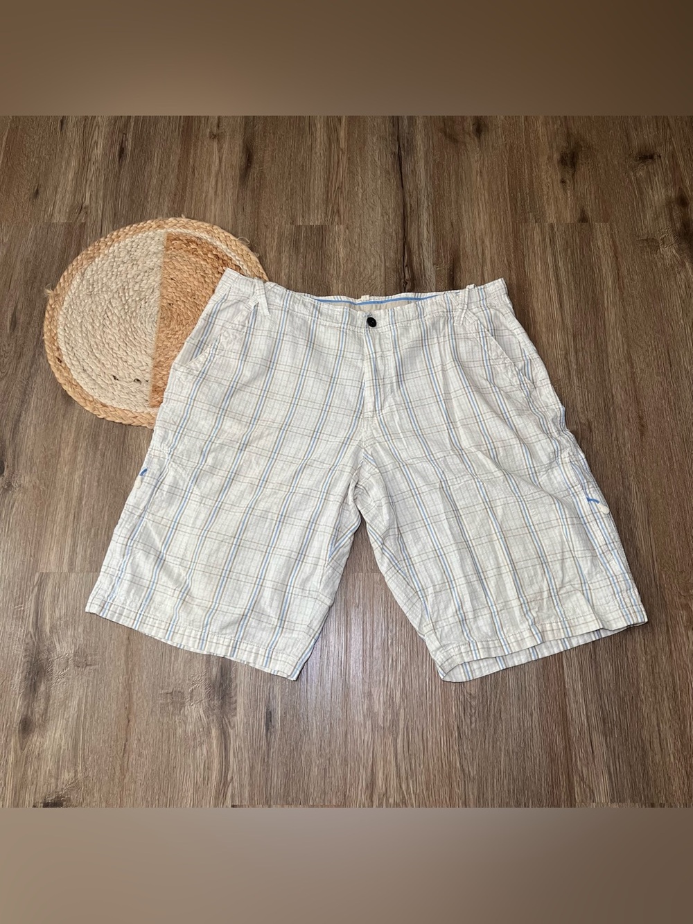 JORDAN Y2K Plaid Chino Golf Mens Shorts